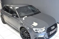 USED 2019 69 AUDI A3 2.0 TDI SPORTBACK S LINE BLACK EDITION  **&pound;349 A MONTH WITH &pound;2495 DEPOSIT**