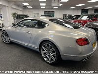 USED 2013 13 BENTLEY CONTINENTAL GT 6.0 W12 SPEED EDITION COUPE AUTO 