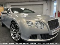 USED 2013 13 BENTLEY CONTINENTAL GT 6.0 W12 SPEED EDITION COUPE AUTO 