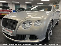 USED 2013 13 BENTLEY CONTINENTAL GT 6.0 W12 SPEED EDITION COUPE AUTO 
