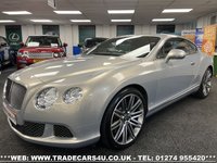 USED 2013 13 BENTLEY CONTINENTAL GT 6.0 W12 SPEED EDITION COUPE AUTO 