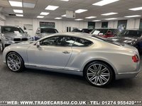 USED 2013 13 BENTLEY CONTINENTAL GT 6.0 W12 SPEED EDITION COUPE AUTO 
