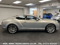 USED 2013 13 BENTLEY CONTINENTAL GT 6.0 W12 SPEED EDITION COUPE AUTO 