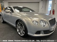 USED 2013 13 BENTLEY CONTINENTAL GT 6.0 W12 SPEED EDITION COUPE AUTO 