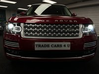 USED 2014 14 LAND ROVER RANGE ROVER 4.4 SDV8 AUTOBIOGRAPHY 5d 339 BHP UK DELIVERY FLAT FEE &pound;175 (SUBJECT TO DEAL)*OVER 100 IMAGES ON OUR WEBSITE*BESPOKE FINANCE ARRANGED*PART EXCHANGE WELCOME*ALL VEHICLES HPI CLEAR