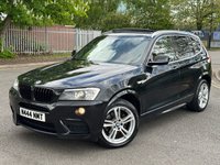 USED 2013 N BMW X3 3.0 XDRIVE30D M SPORT 5d 255 BHP 