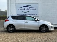 USED 2014 14 TOYOTA AURIS 1.6 VALVEMATIC ICON PLUS 5d 130 BHP www.suffolkcarcentre.co.uk - Located at Lowestoft