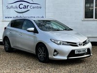 USED 2014 14 TOYOTA AURIS 1.6 VALVEMATIC ICON PLUS 5d 130 BHP www.suffolkcarcentre.co.uk - Located at Lowestoft