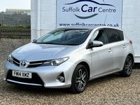USED 2014 14 TOYOTA AURIS 1.6 VALVEMATIC ICON PLUS 5d 130 BHP www.suffolkcarcentre.co.uk - Located at Lowestoft