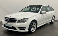 USED 2014 14 MERCEDES-BENZ C-CLASS 2.1 C250 CDI AMG SPORT EDITION 5d 202 BHP Striking High Gloss White, Panoramic Electric Glass