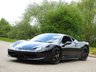 USED 2010 S FERRARI 458 4.5 ITALIA DCT 2d 570 BHP CARBON RACE SEATS ONLY 15K FSH