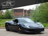 USED 2010 S FERRARI 458 4.5 ITALIA DCT 2d 570 BHP CARBON RACE SEATS ONLY 15K FSH