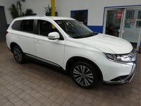 USED 2020 20 MITSUBISHI OUTLANDER 2.0 EXCEED 5d 148 BHP 7 SEATS SAT NAV LEATHER CAMERA LOW MILEAGE MITSUBISHI WARRANTY TILL MARCH 2025