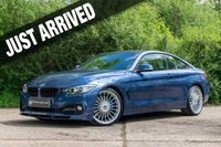 USED 2015 15 BMW ALPINA 3.0 D4 BITURBO AUTO 3d 350 BHP LIMITED SLIP DIFFERENTIAL, ICONIC ALPINA BLUE, FSH, LAVALINA INTERIOR WITH HEATED SPORTS SEATS AND STEERING WHEEL, HARMAN KARDON