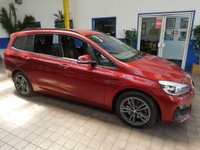 USED 2018 68 BMW 2 SERIES 2.0 220I SPORT GRAN TOURER 5d 190 BHP 7 SEATS SAT NAV PART LEATHER INTERIOR PARK SENSORS 1 OWNER 6 MONTHS GOLD WARRANTY