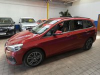USED 2018 68 BMW 2 SERIES 2.0 220I SPORT GRAN TOURER 5d 190 BHP 7 SEATS SAT NAV PART LEATHER INTERIOR PARK SENSORS 1 OWNER 6 MONTHS GOLD WARRANTY
