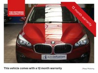 USED 2018 68 BMW 2 SERIES 2.0 220I SPORT GRAN TOURER 5d 190 BHP 7 SEATS SAT NAV PART LEATHER INTERIOR PARK SENSORS 1 OWNER 6 MONTHS GOLD WARRANTY