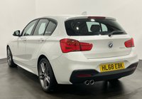 USED 2019 68 BMW 1 SERIES 2.0 120D M SPORT 5d 188 BHP Striking Hgh Gloss White, Full Dakota Black Leather, 120 D M Sport  Automatic