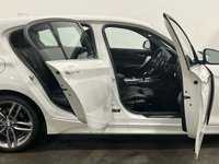 USED 2019 68 BMW 1 SERIES 2.0 120D M SPORT 5d 188 BHP Striking Hgh Gloss White, Full Dakota Black Leather, 120 D M Sport  Automatic