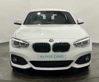 USED 2019 68 BMW 1 SERIES 2.0 120D M SPORT 5d 188 BHP Striking Hgh Gloss White, Full Dakota Black Leather, 120 D M Sport  Automatic