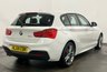 USED 2019 68 BMW 1 SERIES 2.0 120D M SPORT 5d 188 BHP Striking Hgh Gloss White, Full Dakota Black Leather, 120 D M Sport  Automatic