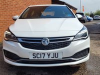 USED 2017 17 VAUXHALL ASTRA 1.6 SRI VX-LINE NAV CDTI 5d 108 BHP 