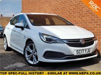 USED 2017 17 VAUXHALL ASTRA 1.6 SRI VX-LINE NAV CDTI 5d 108 BHP 
