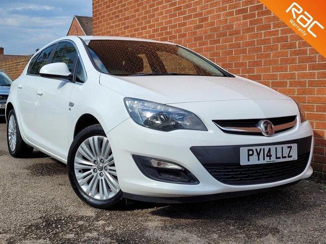 2014 14 Vauxhall Astra 1.4 EXCITE 5d 98 BHP