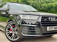 USED 2017 17 AUDI Q7 4.0 SQ7 TDI QUATTRO 5d 429 BHP FULL AUDI DEALER HISTORY