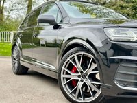 USED 2017 17 AUDI Q7 4.0 SQ7 TDI QUATTRO 5d 429 BHP FULL AUDI DEALER HISTORY