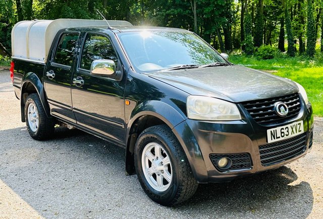 2013 63 Great Wall Steed 2.0 TD S 4X4 DCB 4d 141 BHP NO VAT