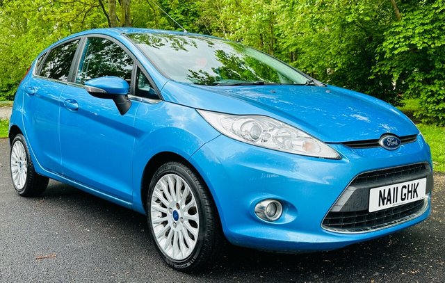 2011 11 Ford Fiesta 1.4 TITANIUM 5d 96 BHP