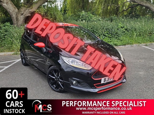 2017 N FORD FIESTA 1.0 ST-LINE BLACK EDITION 3d 139 BHP 