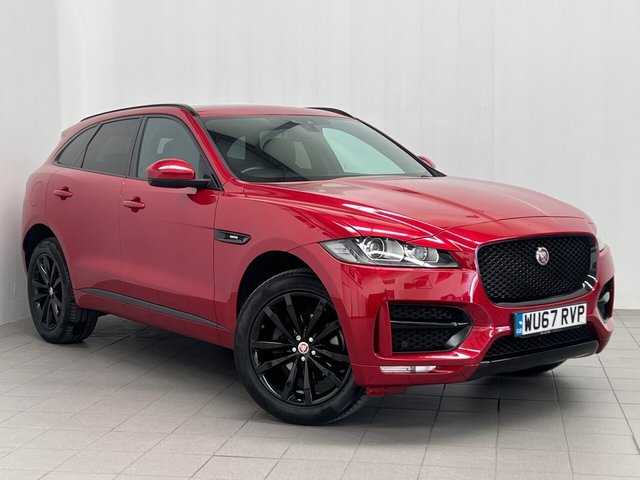 2017 67 Jaguar F-Pace 2.0 R-SPORT AWD 5d 238 BHP