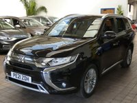 USED 2021 21 MITSUBISHI OUTLANDER 2.4 PHEV DYNAMIC 5d 222 BHP 4WD SAT NAV LEATHER HEATED CAMERA 1OWNER MITSUBISHI WARRANTY TILL APRIL 2026