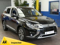 USED 2018 68 MITSUBISHI OUTLANDER 2.0 4 5d 148 BHP 4WD LEATHER HEATED CAMERA 1 OWNER 6 MONTHS GOLD WARRANTY
