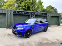 USED 2016 16 LAND ROVER RANGE ROVER SPORT SVR 5.0 V8 SVR 5d 550 BHP F/LR/S/H, Deploy Steps, Carbon