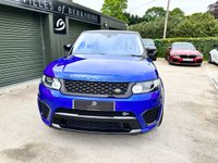 USED 2016 16 LAND ROVER RANGE ROVER SPORT SVR 5.0 V8 SVR 5d 550 BHP F/LR/S/H, Deploy Steps, Carbon