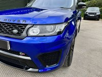 USED 2016 16 LAND ROVER RANGE ROVER SPORT SVR 5.0 V8 SVR 5d 550 BHP F/LR/S/H, Deploy Steps, Carbon