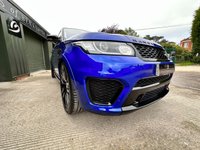 USED 2016 16 LAND ROVER RANGE ROVER SPORT SVR 5.0 V8 SVR 5d 550 BHP F/LR/S/H, Deploy Steps, Carbon