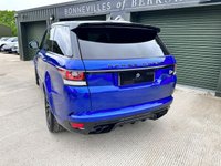 USED 2016 16 LAND ROVER RANGE ROVER SPORT SVR 5.0 V8 SVR 5d 550 BHP F/LR/S/H, Deploy Steps, Carbon