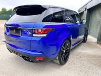 USED 2016 16 LAND ROVER RANGE ROVER SPORT SVR 5.0 V8 SVR 5d 550 BHP F/LR/S/H, Deploy Steps, Carbon