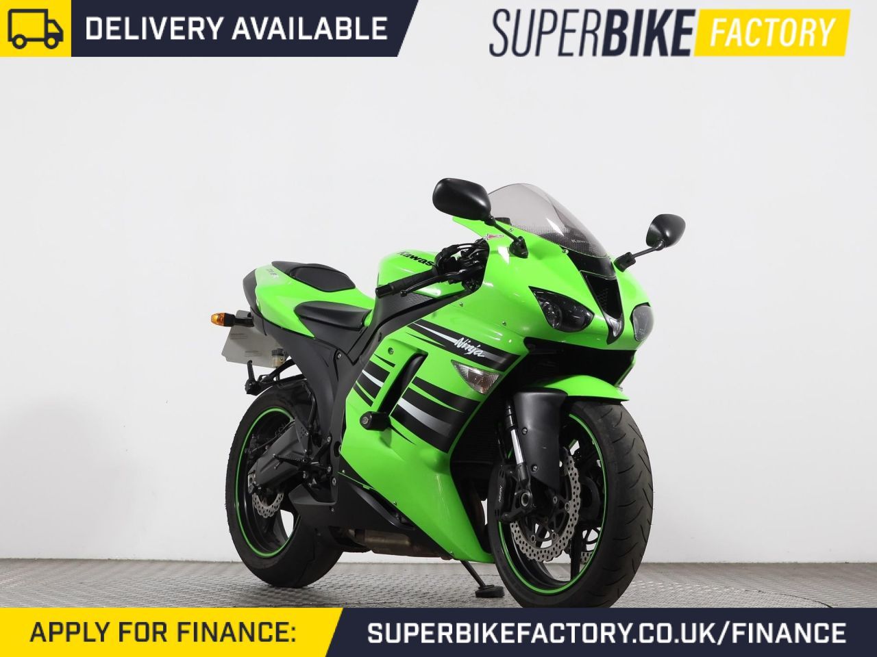 2009 KAWASAKI ZX-6R GREEN with 14205 miles - Used Motorbikes