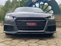 USED 2016 66 AUDI TT 1.8 TFSI S LINE 2d 178 BHP 2016/66reg AUDI TT TFSi S-LINE CONVERTIBLE COUPE - EX DEMO + 1 OWNER SINCE 3 MTHS OLD - 41,427 MILES ONLY - SERVICE HISTORY - 19 INCH UPGRADE ALLOYS - 1/2 LEATHER/ALCANTARA TRIM