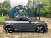 USED 2016 66 AUDI TT 1.8 TFSI S LINE 2d 178 BHP 2016/66reg AUDI TT TFSi S-LINE CONVERTIBLE COUPE - EX DEMO + 1 OWNER SINCE 3 MTHS OLD - 41,427 MILES ONLY - SERVICE HISTORY - 19 INCH UPGRADE ALLOYS - 1/2 LEATHER/ALCANTARA TRIM