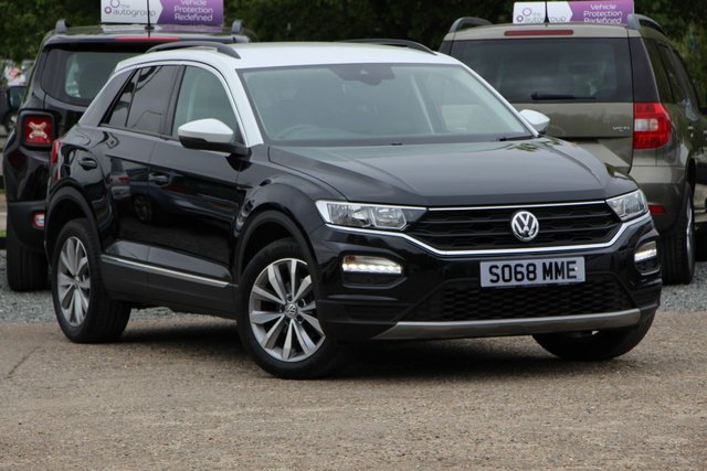 2019 68 Volkswagen T-Roc 1.0 DESIGN TSI 5d 114 BHP