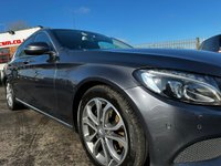 USED 2015 65 MERCEDES-BENZ C-CLASS 2.1 C220 D SPORT 5d 170 BHP ONLY 2 OWNERS FROM NEW+UNBEATABLE VALUE+BIG SPECIFICATION+FULL LEATHER INTERIOR+SATELLITE NAVIGATION+BLUETOOTH+AIR CONDITIONING+DUAL CLIMATE CONTROL+FANTASTIC MPG+MUST BE SEEN+1 FULL YEARS MOT PRIOR TO COLLECTION+FINANCE AND EXTENDED WARRANTY AVAILABLE ON THIS USED VEHICLE!!!!!!!