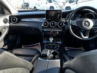 USED 2015 65 MERCEDES-BENZ C-CLASS 2.1 C220 D SPORT 5d 170 BHP ONLY 2 OWNERS FROM NEW+UNBEATABLE VALUE+BIG SPECIFICATION+FULL LEATHER INTERIOR+SATELLITE NAVIGATION+BLUETOOTH+AIR CONDITIONING+DUAL CLIMATE CONTROL+FANTASTIC MPG+MUST BE SEEN+1 FULL YEARS MOT PRIOR TO COLLECTION+FINANCE AND EXTENDED WARRANTY AVAILABLE ON THIS USED VEHICLE!!!!!!!