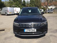USED 2018 18 VOLKSWAGEN TIGUAN 2.0 SEL TDI BLUEMOTION TECHNOLOGY DSG 5d 148 BHP Panoramic Sunroof+Parking Sensors