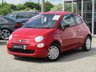 USED 2019 69 FIAT 500 1.2 POP 3d 69 BHP Finished in PASODOBLE RED with contrasting grey sports trim. This updated small retro-style car is ideal for the first time driver and small family. This little car is cute, funky, sporty and smart. Features include Multifunction Steering Wheel, Cruise Control, 2 Keys, Electric Windows to name just a few. Just serviced with 12 Months MOT.